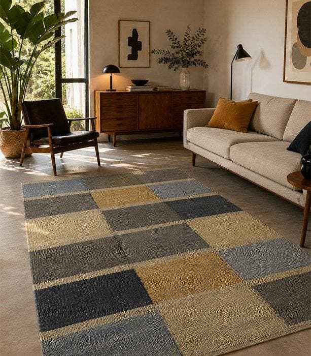 Yute - Schilderijen 230x160 - Tapijt - 230 cm - 160 cm, Huis en Inrichting, Stoffering | Tapijten en Vloerkleden