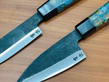 Keukenmes - Santoku en Deba - Handgemaakt Japans staal