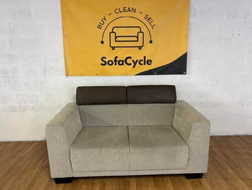 SofaCycle - Showroommodel Montel (design)tweezit kleur grijs, Maison & Meubles, Ophalen of Verzenden