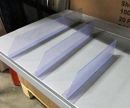Plexiglas Schappenverdeler, Vakverdeler, Houder met Magneet, Articles professionnels, Aménagement de Bureau & Magasin | Entrepôt, Rayonnage & Stockage