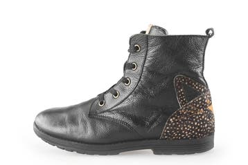 Muyters Veterboots Meisjes in maat 33 Zwart, Verzenden, Schoenen