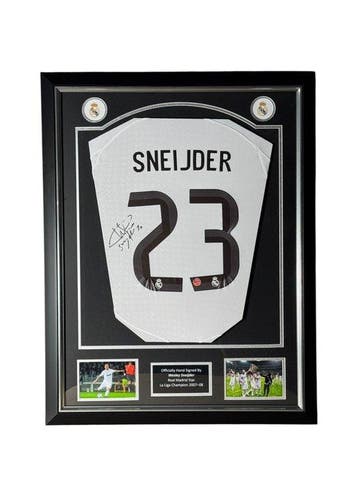 Real Madrid - Europese voetbal competitie - Wesley Sneijder, Verzamelen, Nieuw