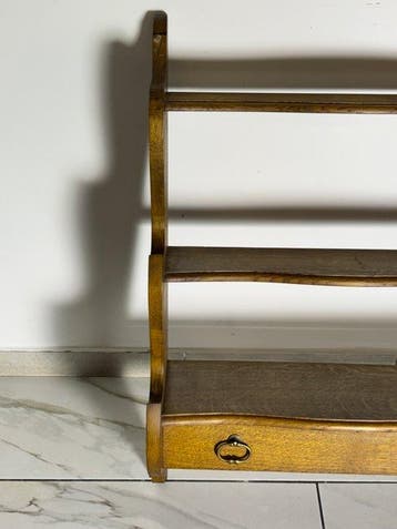 Étagère murale - Étagère murale vintage en chêne ou bois