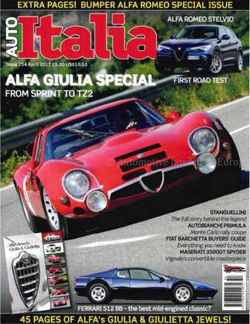2017 AUTO ITALIA MAGAZINE 254 ENGELS