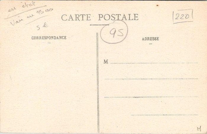 Frankrijk - Stad en Landschap, Dieren - Villers-en-Arthies -, Collections, Cartes postales | Étranger