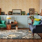 Brink en Campman - Morris & Co - Algue sarcelle - Tapis -