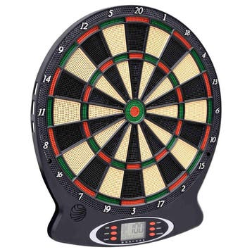 vidaXL Dartbord elektrisch met darts polypropeen zwart, Sport en Fitness, Verzenden, Nieuw