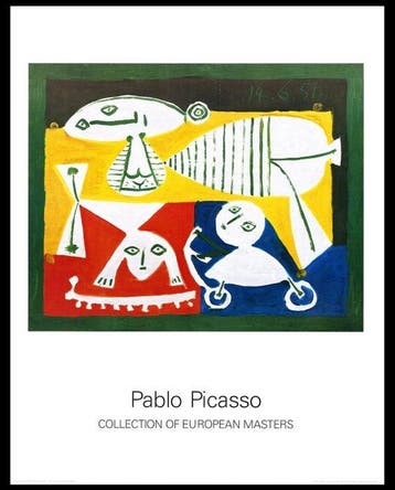 Pablo Picasso - “Mére et enfants jouant, 1951”. Copyright: