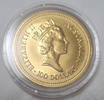 Australië. 100 Dollars 1987, 1 Oz (Zonder minimumprijs)