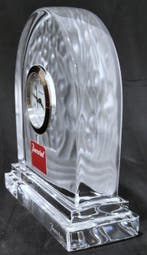 Tafel/bureauklokken - Baccarat - Art Deco Kristal -, Antiquités & Art