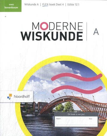 Moderne Wiskunde / vwo A deel 4 9789001054588, Boeken, Verzenden, Gelezen