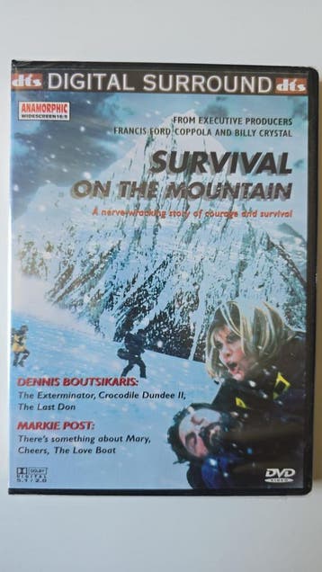SURVIVAL ON THE MOUNTAIN (IN SEAL) (DVD), Gebruikt