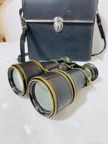 Marine observation binoculars - « M G » Jumelles marines, Antiquités & Art