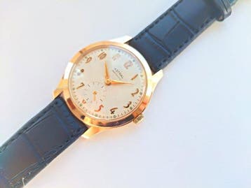 Astral - mens gold plated France antichoc - Zonder