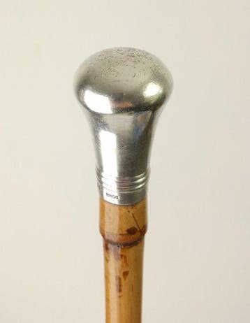 Brigg of London - 1890 - Staf - .925 zilver - Wandelstok