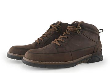 Waldlaufer Veterboots in maat 43½ Bruin, Verzenden, Boots, Zo goed als nieuw, Waldlaufer
