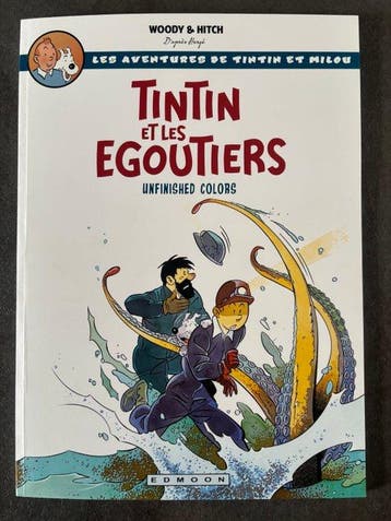 Tintin - Tintin et les Egoutiers - Tirage spécial Nivelles