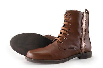 Milo &amp; Mila Boots in maat 37 Cognac, Overige kleuren, Verzenden, Overige typen, Zo goed als nieuw