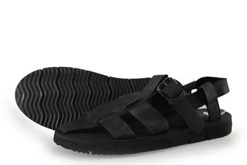 Sacha Sandalen in maat 45 Zwart, Sandalen, Verzenden, Zwart, Zo goed als nieuw