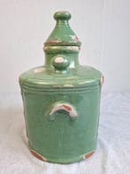 PTMD (Pot en Mand) - Vase avec couvercle - Terre cuite - une