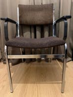 Gijs van der Sluis - Fauteuil - Textiel, Chroom - Fauteuil, Antiek en Kunst