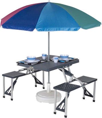 SHOWMODEL Bo-Camp - Picknicktafel - Basic - Inklapbaar, Verzenden, Nieuw