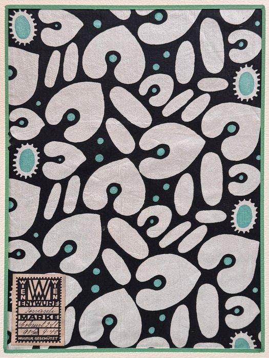 Wiener Werkstätte - Textiel - 22 cm - 30 cm, Antiquités & Art, Art | Objets design