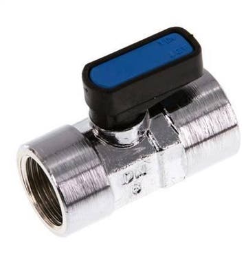 G 3/8 Mini vanne à bille en laiton ventilée, Verzenden, Nieuw
