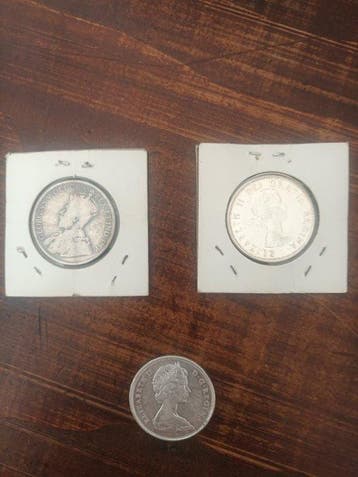 Canada. George V. 50 Cent 1918, 1963, 1966 (Zonder, Timbres & Monnaies, Monnaies | Europe | Monnaies non-euro