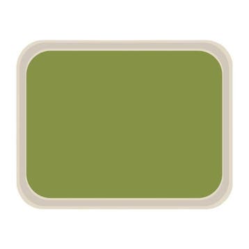 Dienblad | AMERICA | Polyester/Glasvezel | Groen |, Verzenden, Nieuw in verpakking