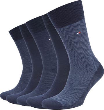 Tommy Hilfiger Giftbox 5-Pack Navy maat Maat 39 t/m 42 Heren, Kleding | Heren, Sokken en Kousen, Tommy Hilfiger, Nieuw, Maat 39 t/m 42