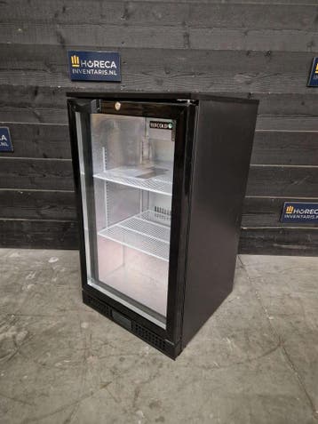 Koelkast | Tefcold | glasdeur | 1-deurs barkoeling | DB105H, Nieuw in verpakking, Koelen en Vriezen