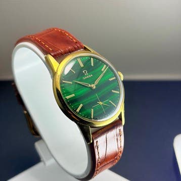 Omega - * Vintage Calatrava Green Dial* * - 14381-1 - Heren, Nieuw