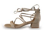 Manfield Sandalen in maat 41 Beige, Verzenden, Beige, Sandalen of Muiltjes, Manfield