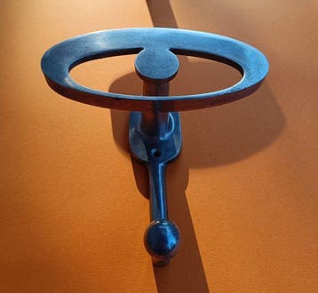 fabbrica italiana - Kapstok (4) - Aluminium - aluminium, Antiek en Kunst, Curiosa en Brocante