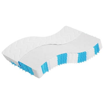 vidaXL Pocketveringmatras middelhard-hard 120x200 cm, Verzenden, Nieuw