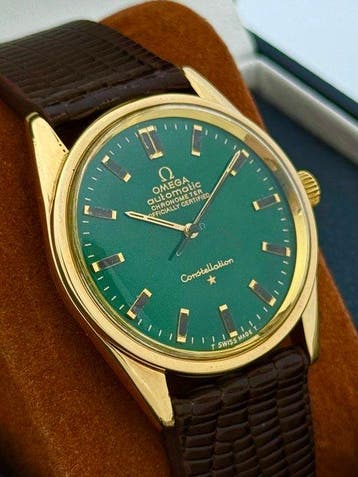 Omega - Constellation Automatic Chronometer Green Dial, Nieuw