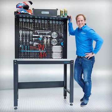 Datona Werkbank PREMIUM 119 cm breed - Datona - Zwart, Ophalen of Verzenden, Nieuw