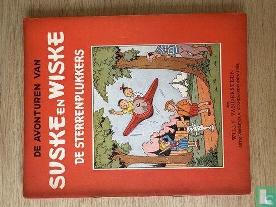Suske en Wiske - De sterrenplukkers - 1952, Boeken, Stripverhalen, Gelezen, Eén stripboek, Verzenden
