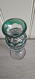 Val Saint Lambert - Vase - Cristal, Antiquités & Art