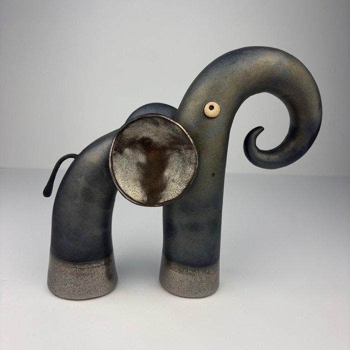 Mario Klara (1973) - Elephant, Antiquités & Art, Art | Peinture | Moderne