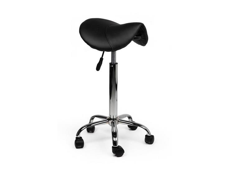 Zadelkruk Zwart - Hoge uitvoering, Maison & Meubles, Tabourets