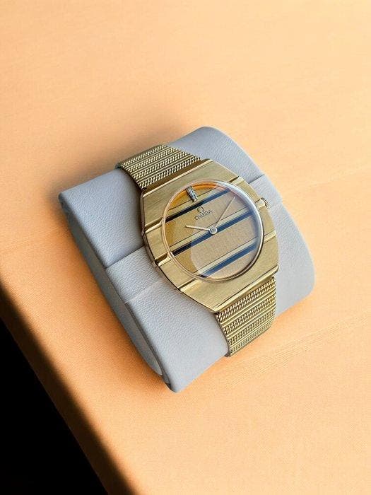 Omega - Factory Diamond – Rare Integrated Design - Zonder, Handtassen en Accessoires, Horloges | Heren