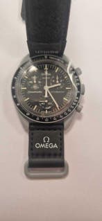 Omega x Swatch - MoonSwatch - Mission to the Moon - Sans, Handtassen en Accessoires, Horloges | Heren, Nieuw