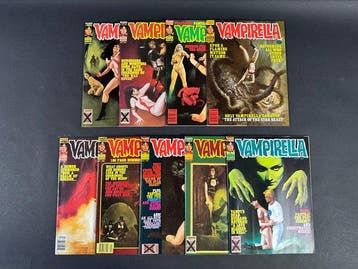 Vampirella nn. 101, 102, 104/110 - 9 Album - EO - 1981