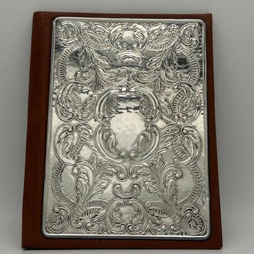 Porte documents - Cuir et argent 925