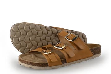 Laurent David Slippers in maat 36 Bruin, Vêtements | Femmes, Verzenden, Slippers