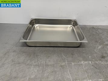 Acier inoxydable 2/1 GN - Bac gastronorme 100 mm Horeca, Verzenden