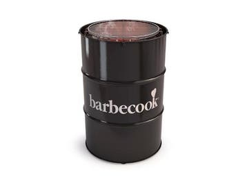 Veiling - Barbecook houtskool barbecue Edson zwart, Tuin en Terras, Gebruikt