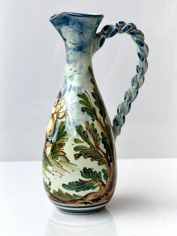 S. GIORGIO ALBISOLA - Kruik - Majolica - Italiaanse